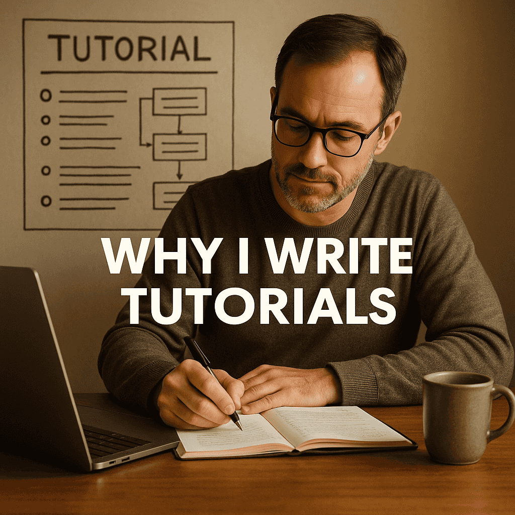 Why I Write Tutorials